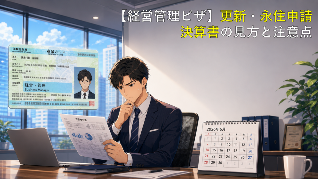 決算書を解読する外国人経営者